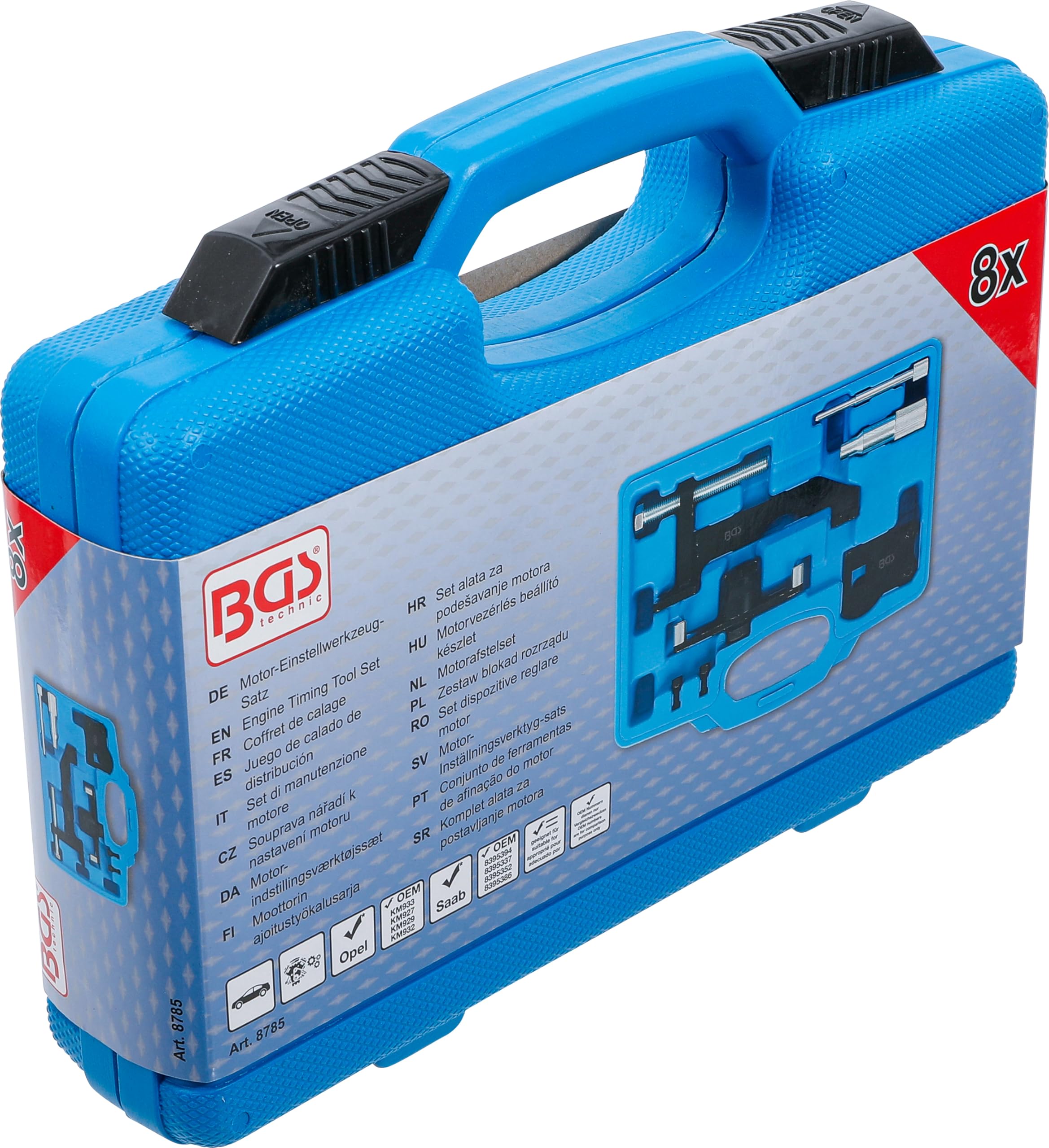 BGS 8785 | Set di manutenzione motore | per Opel, GM 2.0, 2.2 Ecotec Diesel