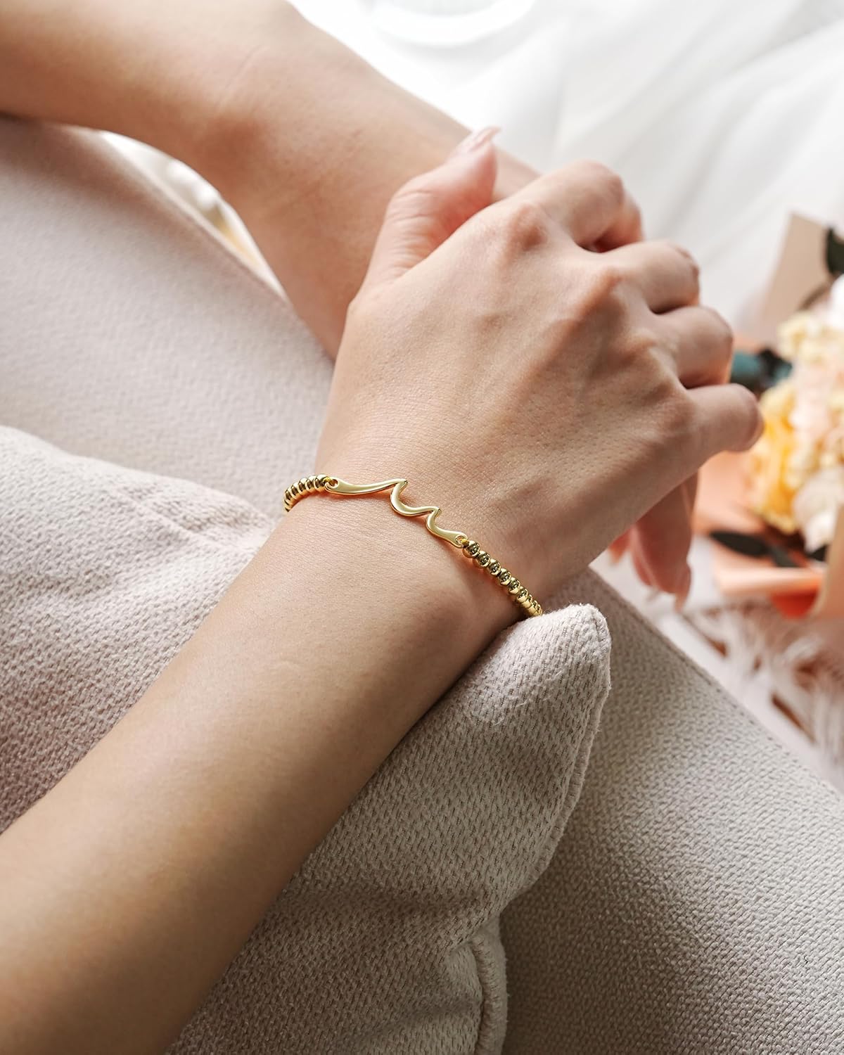 Tarsus Inspirational Gifts for Women Men, Through The Waves of Life, Life is Tough but so are You, Encouragement Bracelet Thoughtful Gifts for Friend Sister Coworker... - Image 3