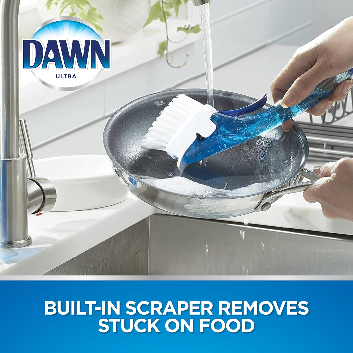 Dawn No-Drip Fillable Dish Brush