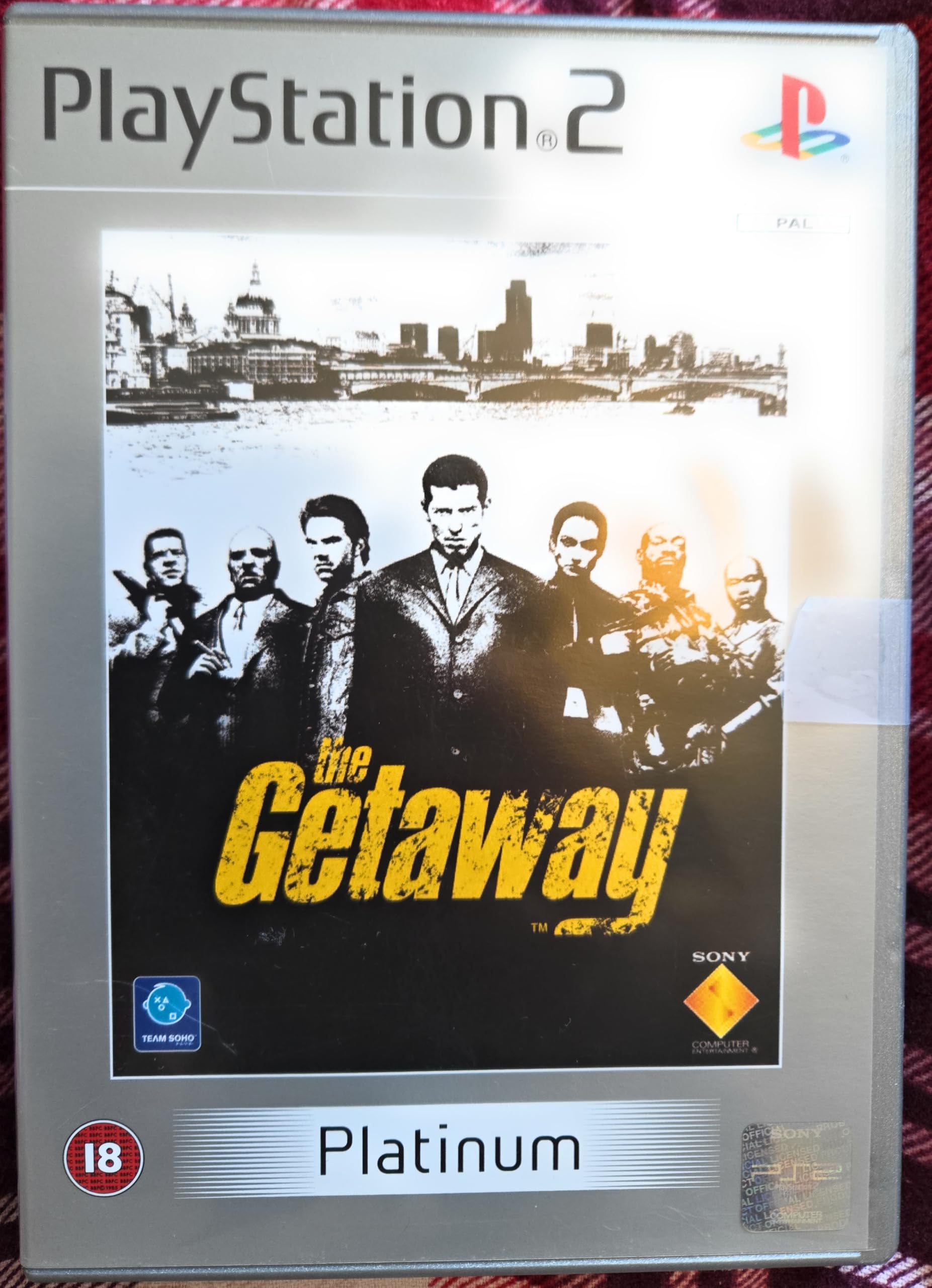 Notice Et Poster The Getaway Pour PlayStation 2 (PS2) - Manuel D'occasion