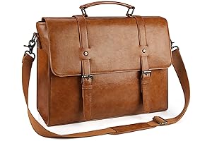 Classic Men's Messenger Bag In Genuine Vintage Leather