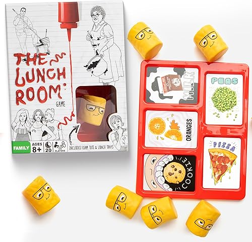 The Lunch Room - Juego de mesa y cartas para la familia, divertido juego de cartas con Tater Tots Squishy Toys para niños y adultos de 8 años en disponible en Yaxa Colombia