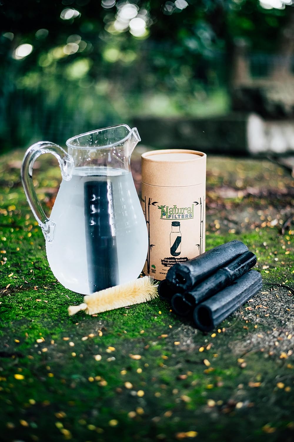 Bamboo Charcoal Water Filter Starter Kit (BYO Jug or Bottle)