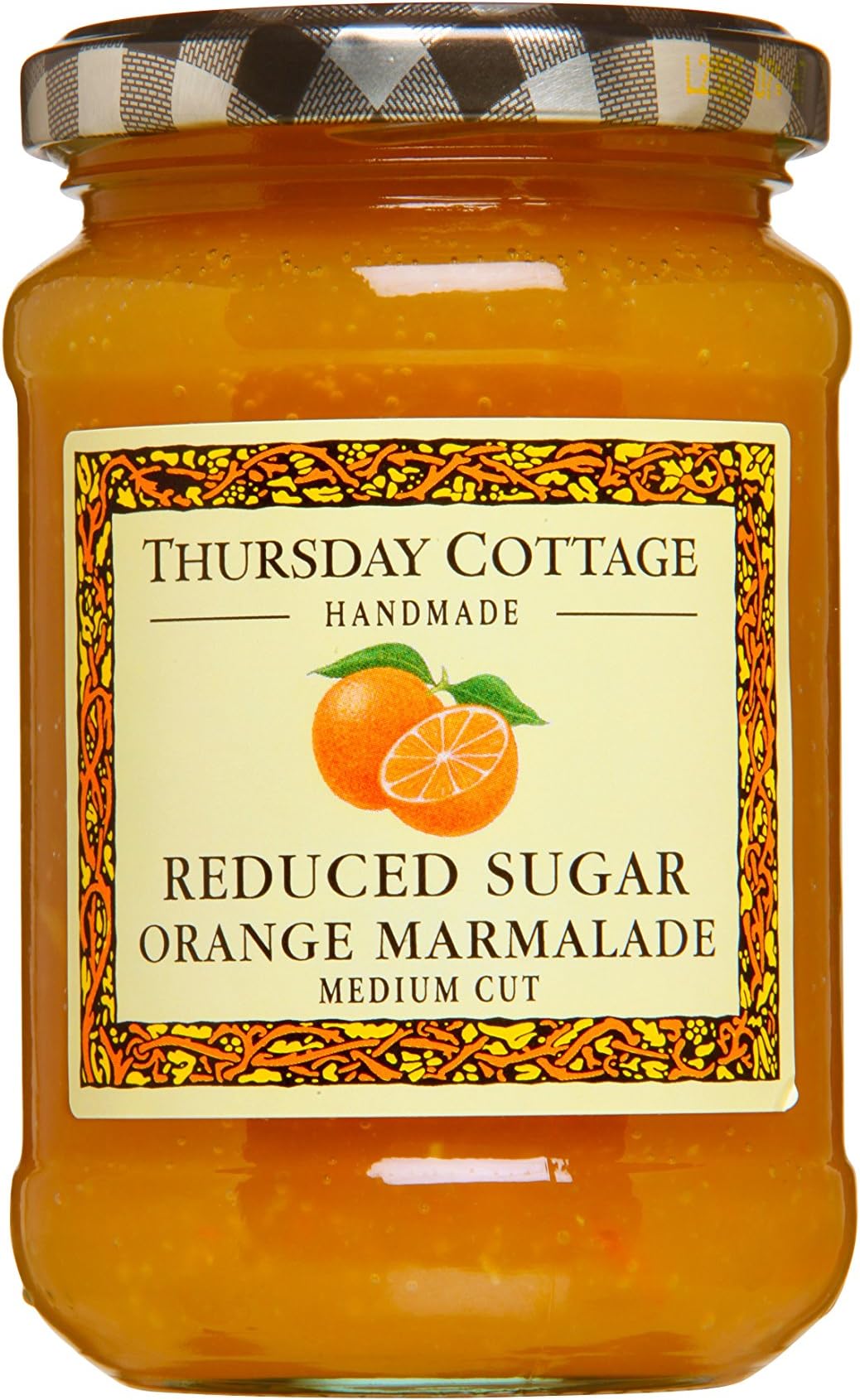 Thursdays Cottage Reduced Sugar Orange Marmalade 315 g (Pack of 6)