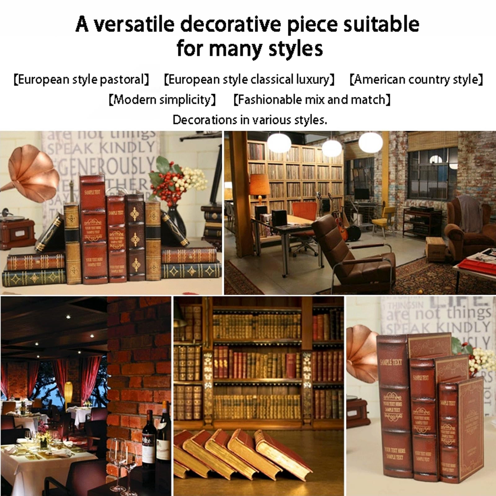Vind vintage boekensteun in Woonaccessoires | Overige op
