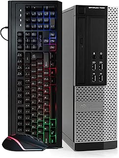 DELL Optiplex 7020 Desktop Computer | Quad Core Intel i5 (3.2) | 32GB DDR3 RAM | 500GB SSD Solid State | Windows 10 Professional | Home or Office PC (Renewed)
