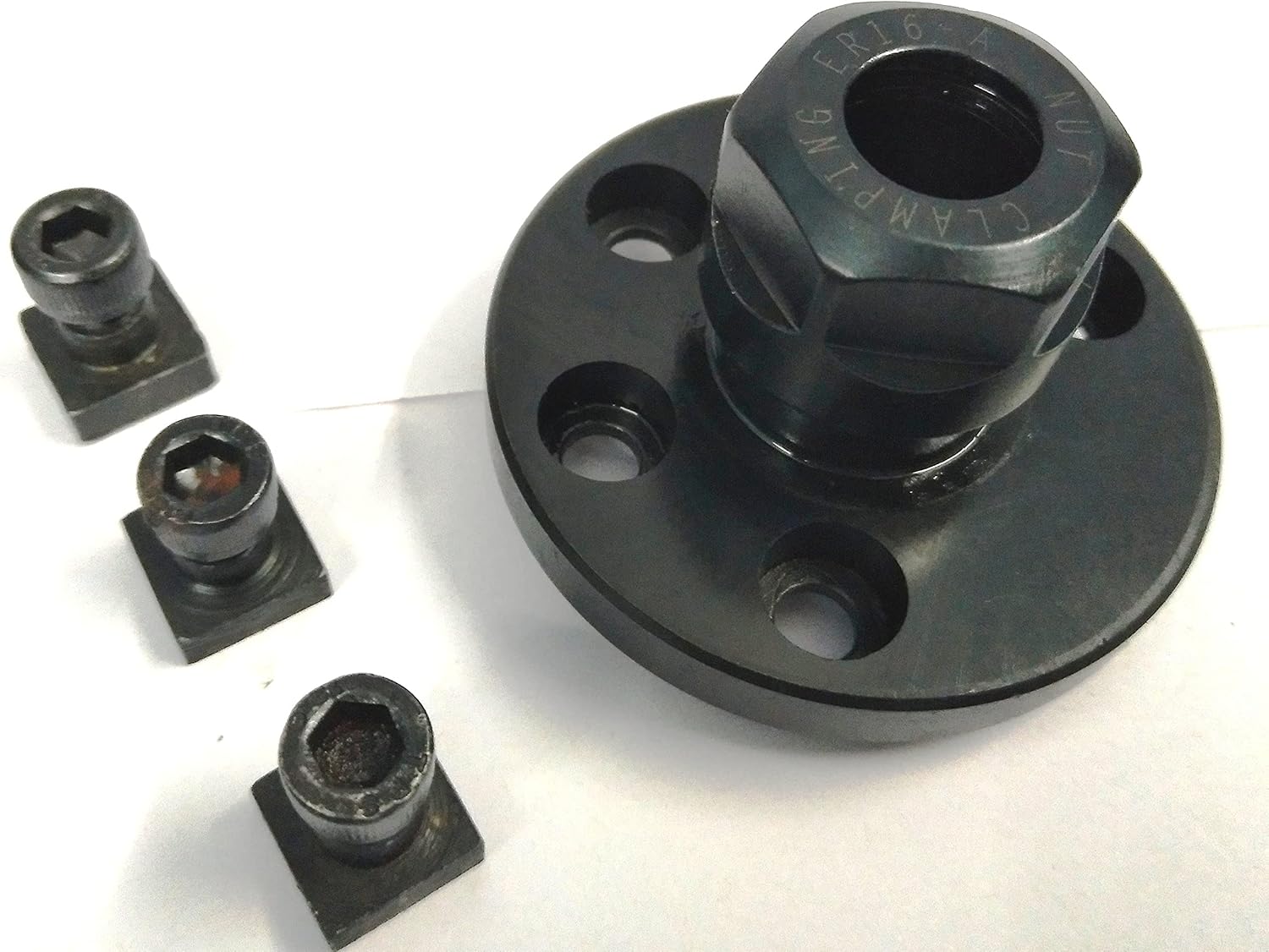 Rotary Table 3"/ 80 mm with ER-16 Collet Adapter for Instant Milling Machine Engineering Tools