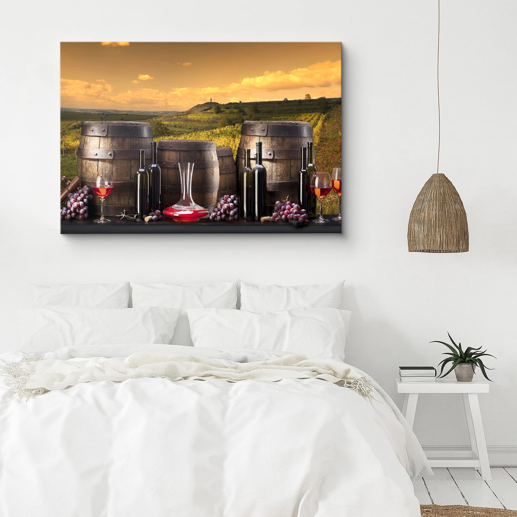 Amazon.co.jp: SIGNFORD キャンバス壁アート リビングルーム ベッド