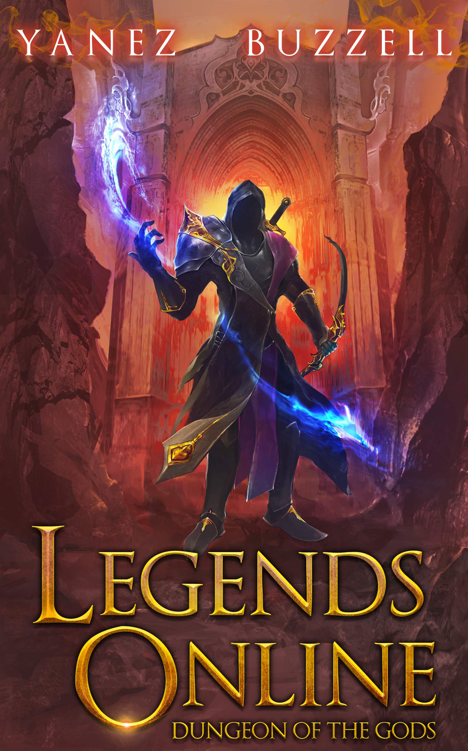 Dungeon of the Gods: A LitRPG Fantasy Adventure (Legends Online Book 2)