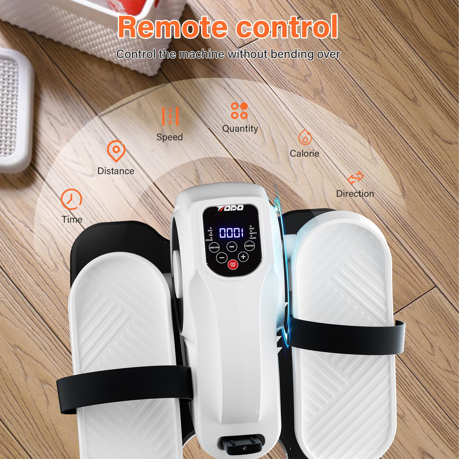 TODO Mini Eliptica Electrica, Pedaleador Electrico, Pedales Estaticos Personas Mayores Maquina Andar Sentado Bicicleta Eliptica Fitness para Casa para Ancianos