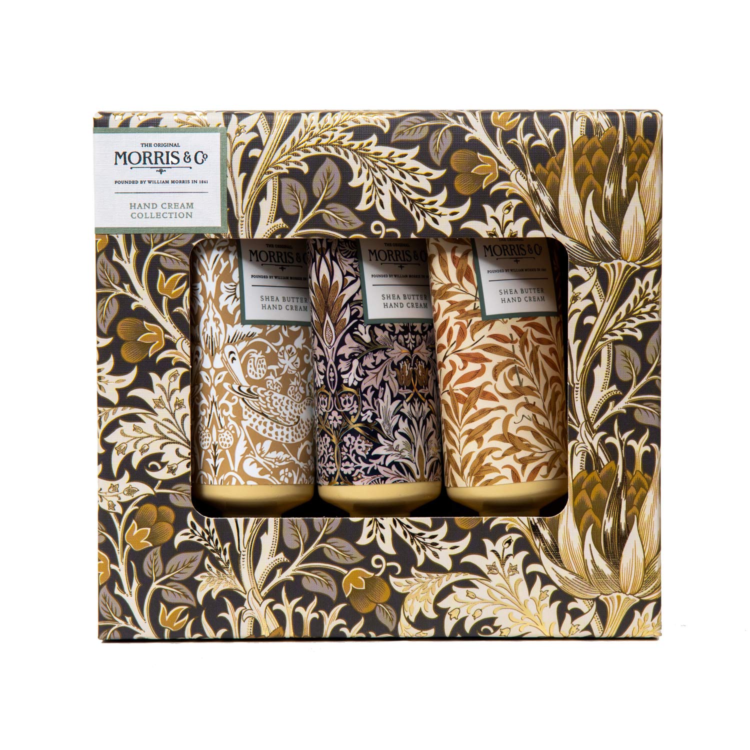 Morris & Co. Iris & Cardamom Hand Cream Collection Gift Set, 3 x 30ml