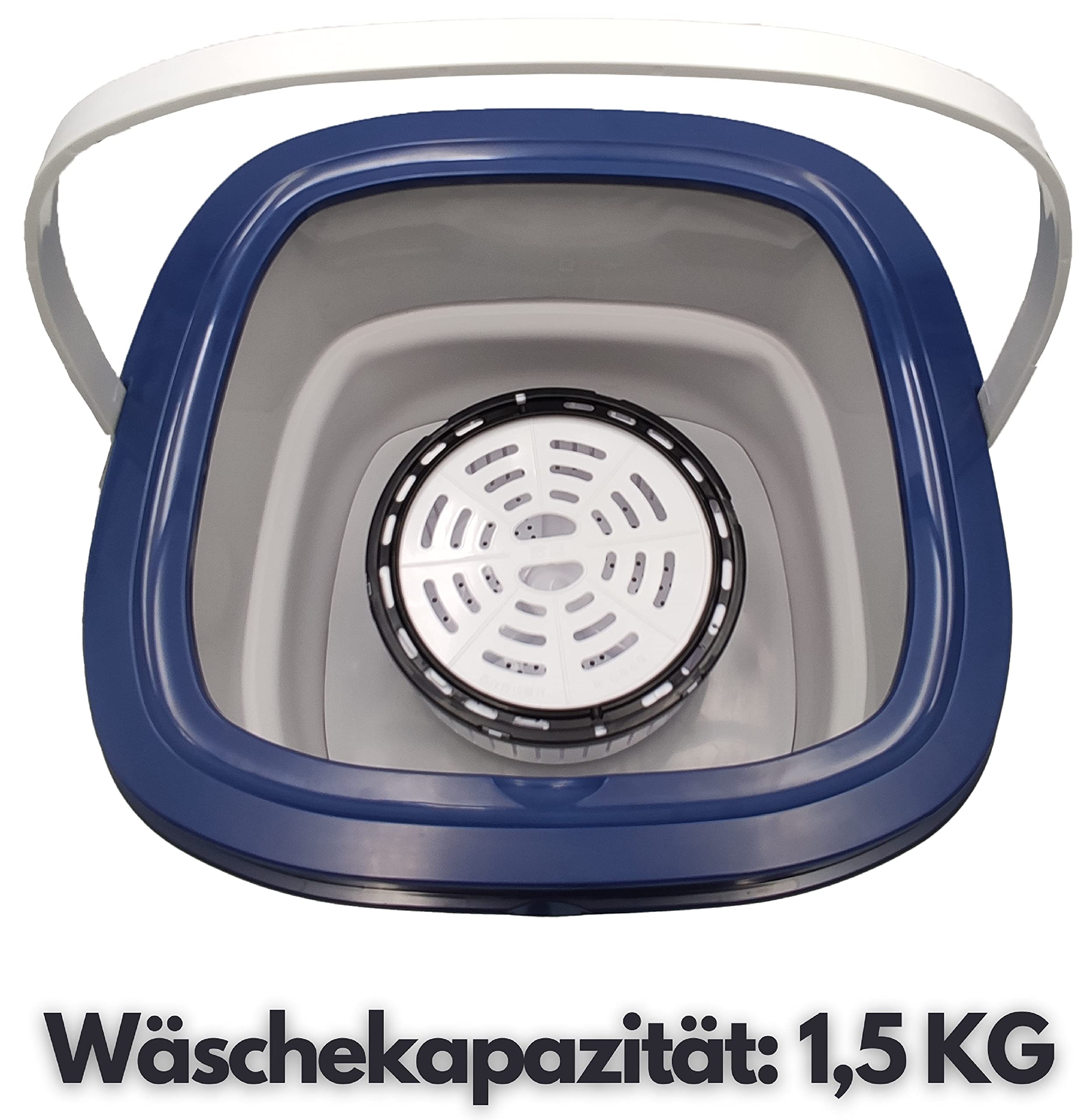 Faltbare Mini Waschmaschine 1,5 KG 135 Watt <65 dB Reisewaschmaschine Camping