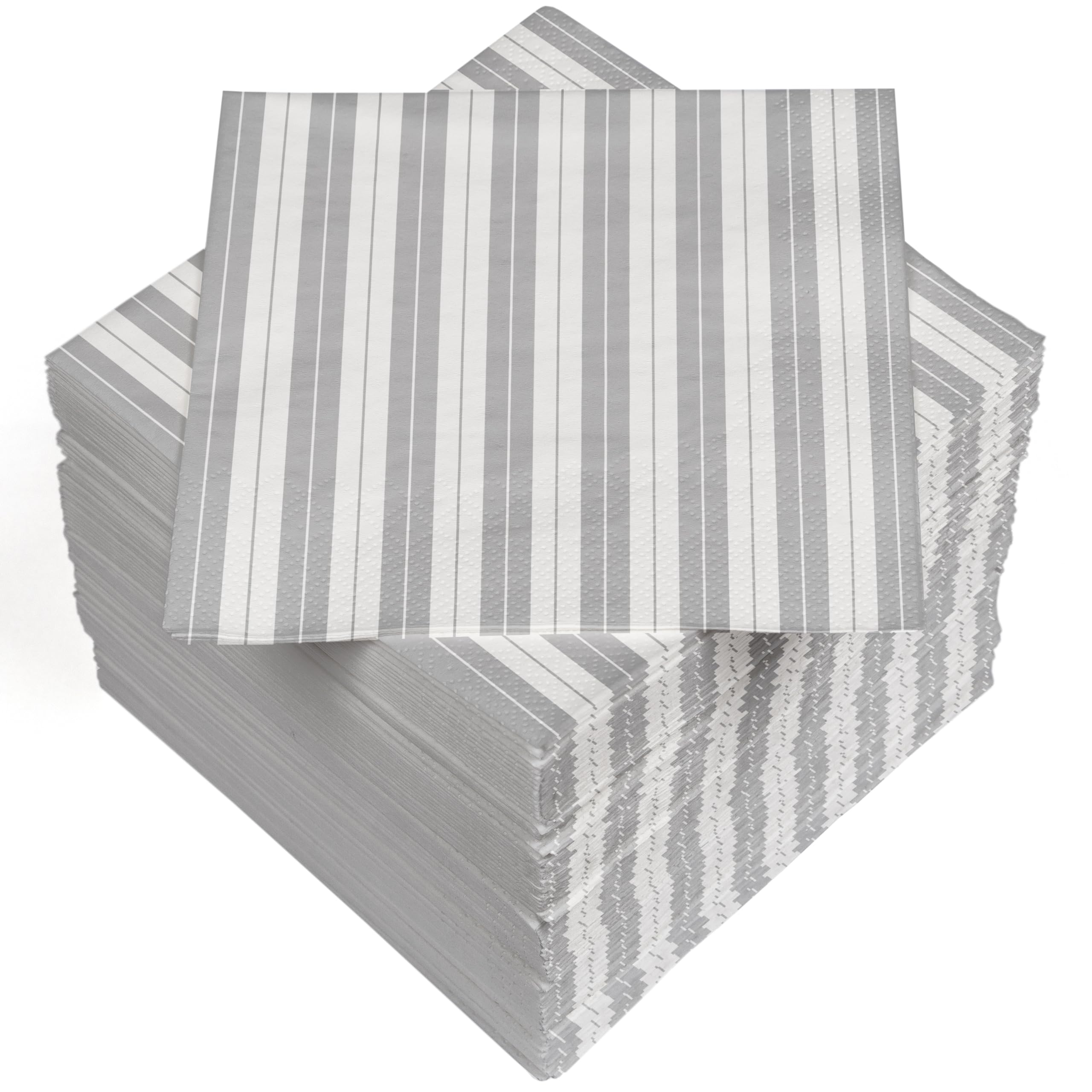 HEKU Tovaglioli 3 Strati 33x33 Cm – Confezione Da 100 Pezzi Con Motivo "Fatto Con Amore", Ideali Per Matrimoni E Feste