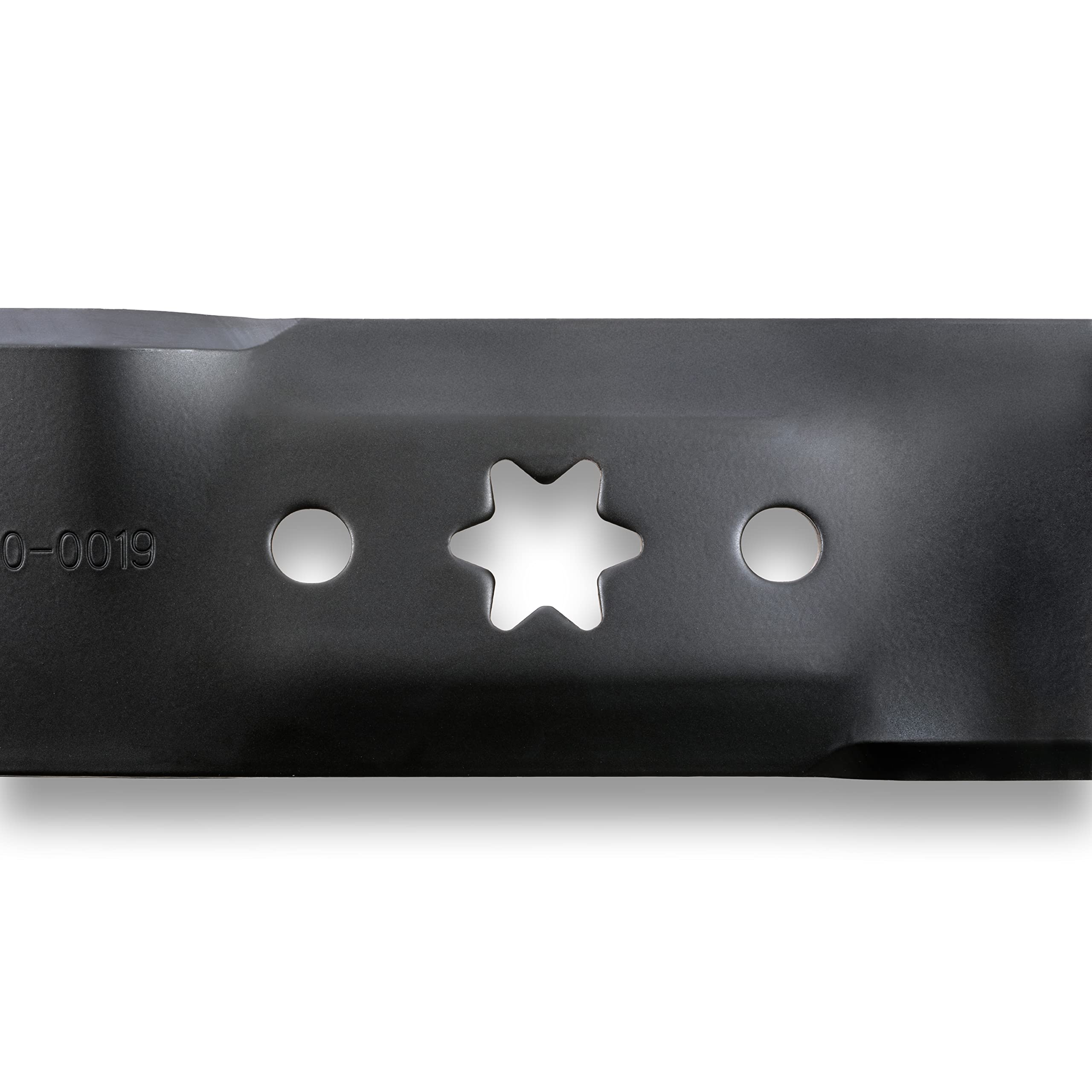 Phoenix Mfg. Juego de 3 cuchillas de repuesto para cortacésped OEM compatibles con Cub Cadet, MTD, Toro y más. Reemplazo para PN: 742-0611, 742-0611A, 942-0611
