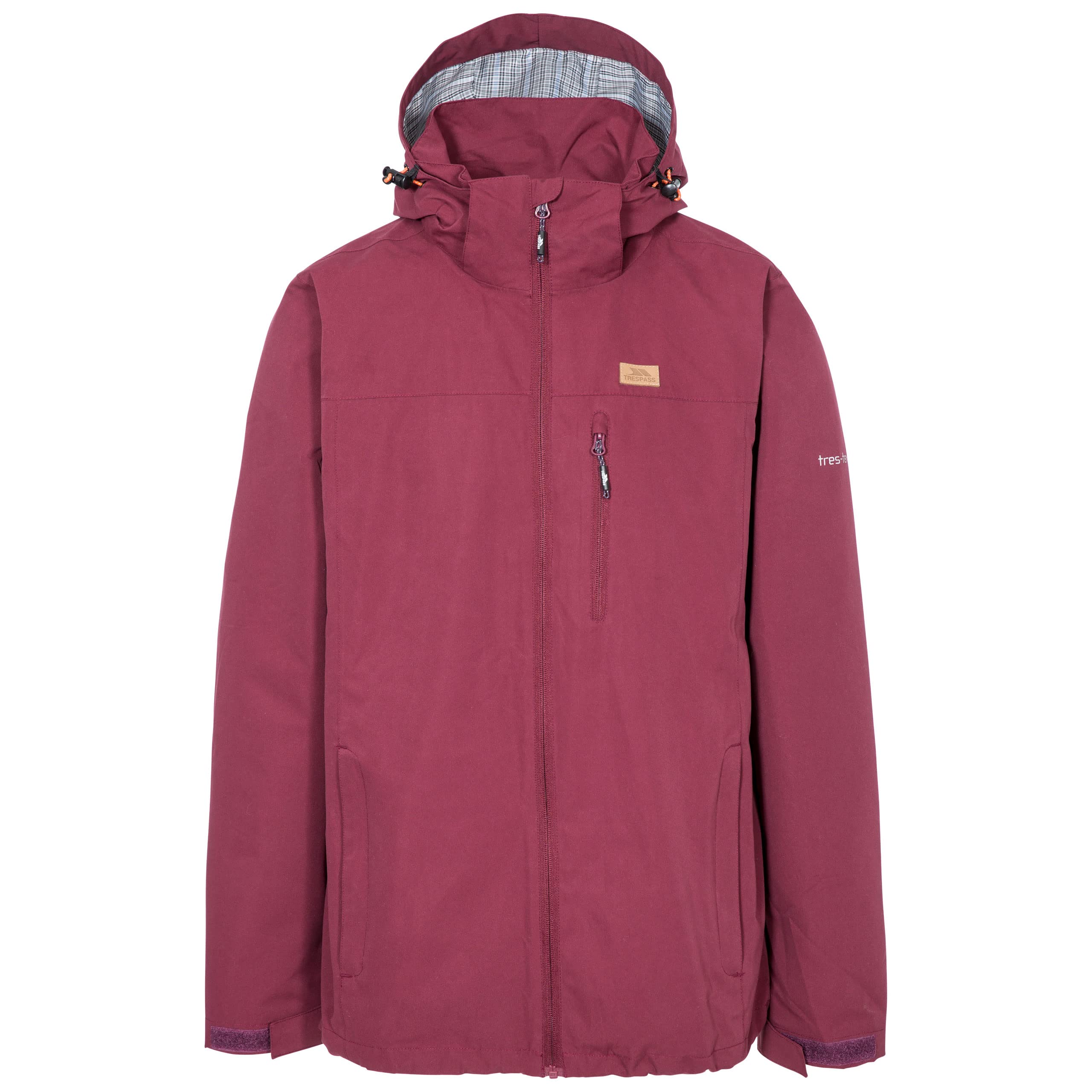 Veste imperméable Trespass Weir homme avec capuche réglable - 8