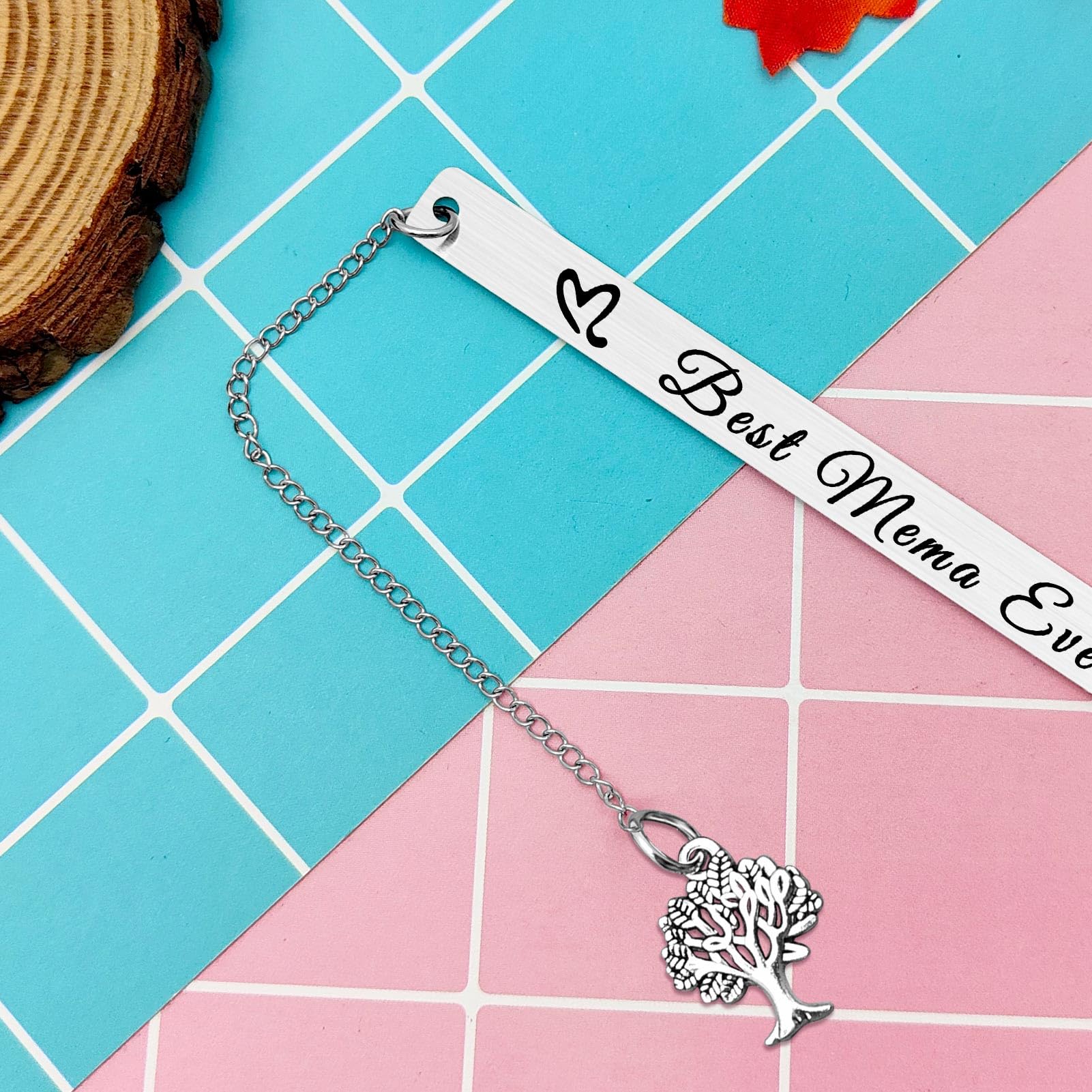 Mother's Day Gift for Mema Best Mema Ever Bookmarks Gift for Mema Gift for Grandmother Nana Mema Gift Gift for Grammy Gift Thanksgiving Christmas Birthday Gift for Mema Gift Grandma Bookmarks