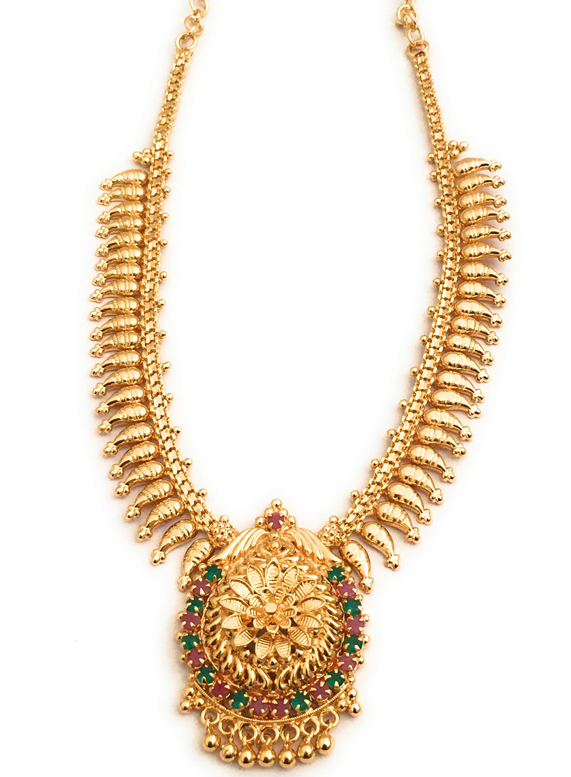 Sasitrends One Gram Micro Gold Plated Latest Mango Necklace for Women and Girls (B09BBG9ZCH) Amazon Price History, Amazon Price Tracker