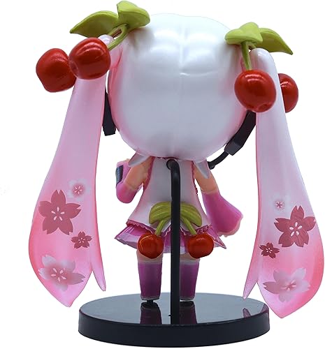 Miniatura 4 de Indorasen Figura Miku de personajes de anime (rosa)