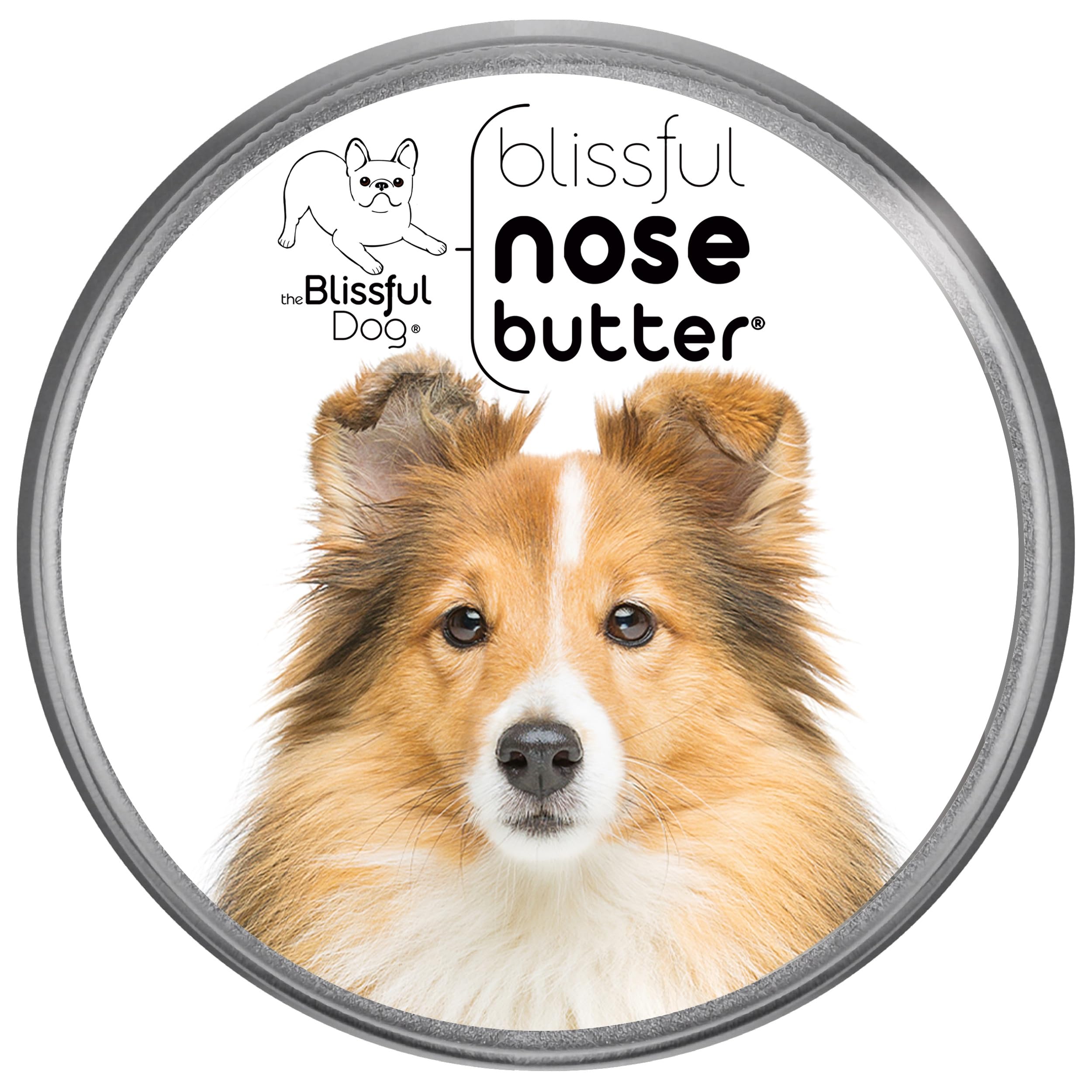 The Blissful Dog Shetland Sheepdog Unscented Nose Butter, 16-Ounce