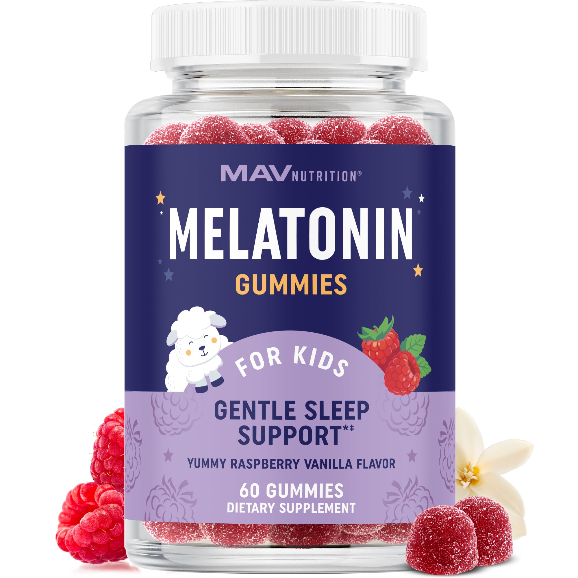 MAV Nutrition Kids Melatonin Gummies