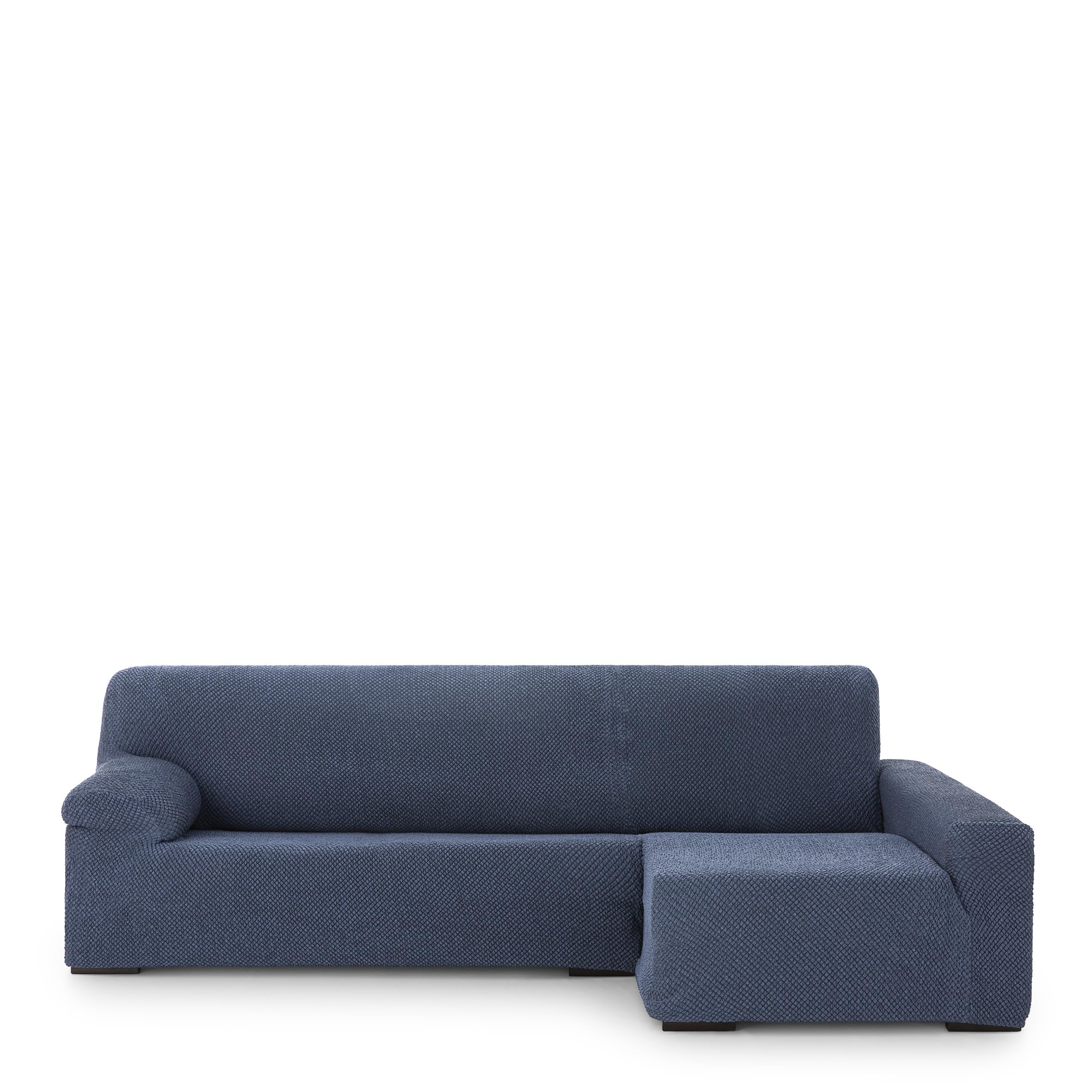 Housse de canapé d'angle extensible Thor taille M avec méridienne droite