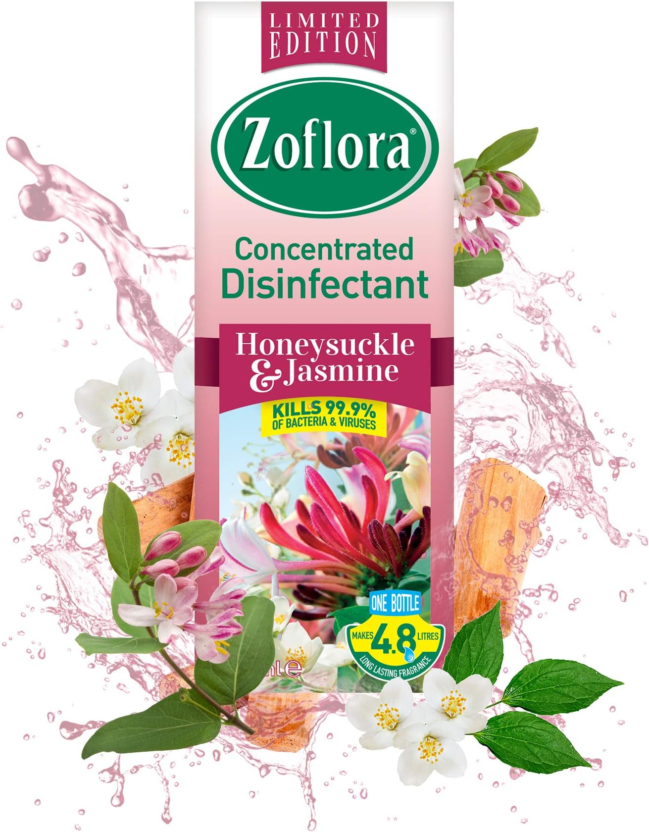 Zoflora Concentrated Disinfectant Honeysuckle & Jasmine 250ml
