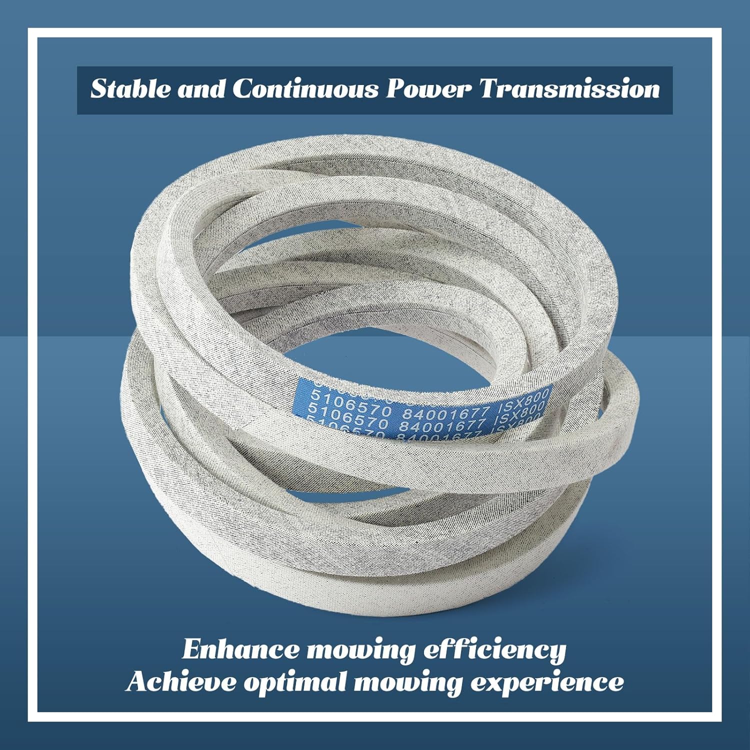 5106570 Deck Belt Replacement for Ferris ISX800 61" Lawn Mower Decks Drive V-Belt Replace 84001677