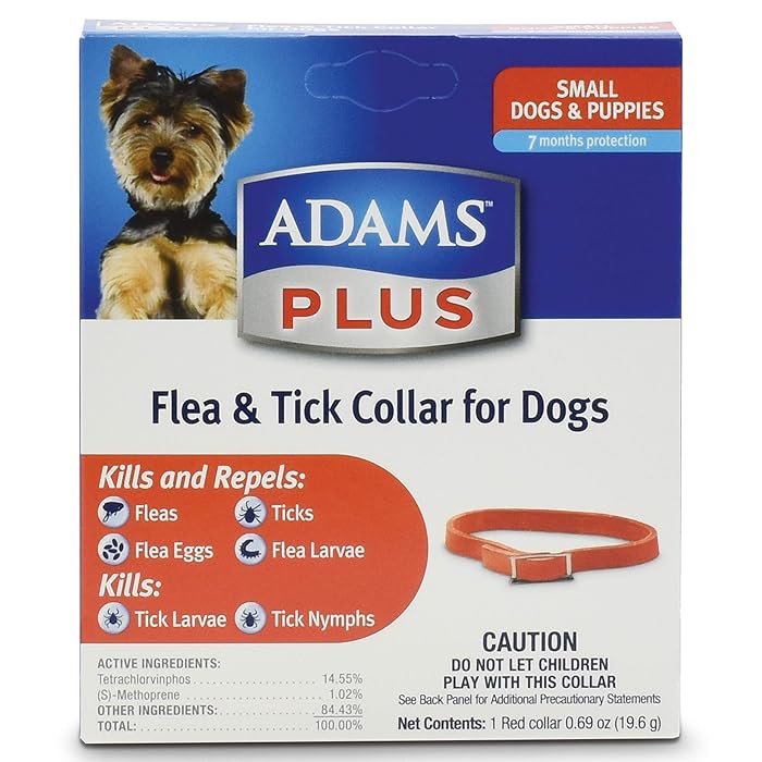 Buy Adams Plus Flea & Tick Collar for Dogs, 7Month Protection