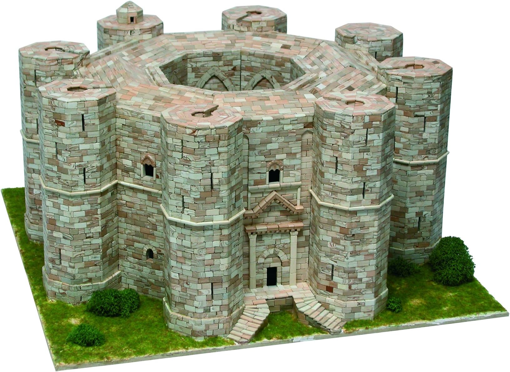 Aedes 1008 Del Monte Castle Model Kit, 37 x 26 x 7 cm, Multi-Color