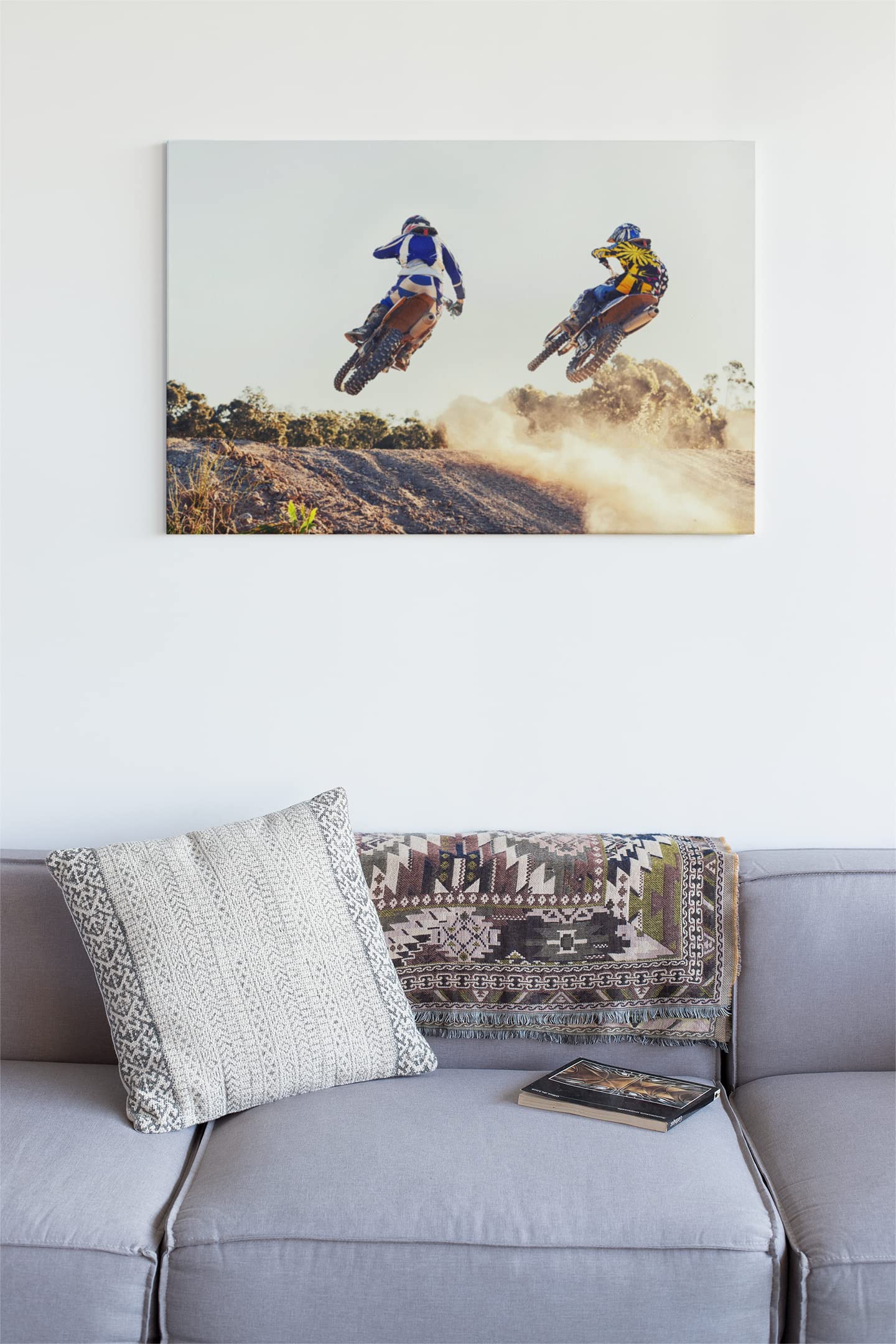 Honda CB125R 2021 | Poster de moto, décoraton d'art murale de vélo