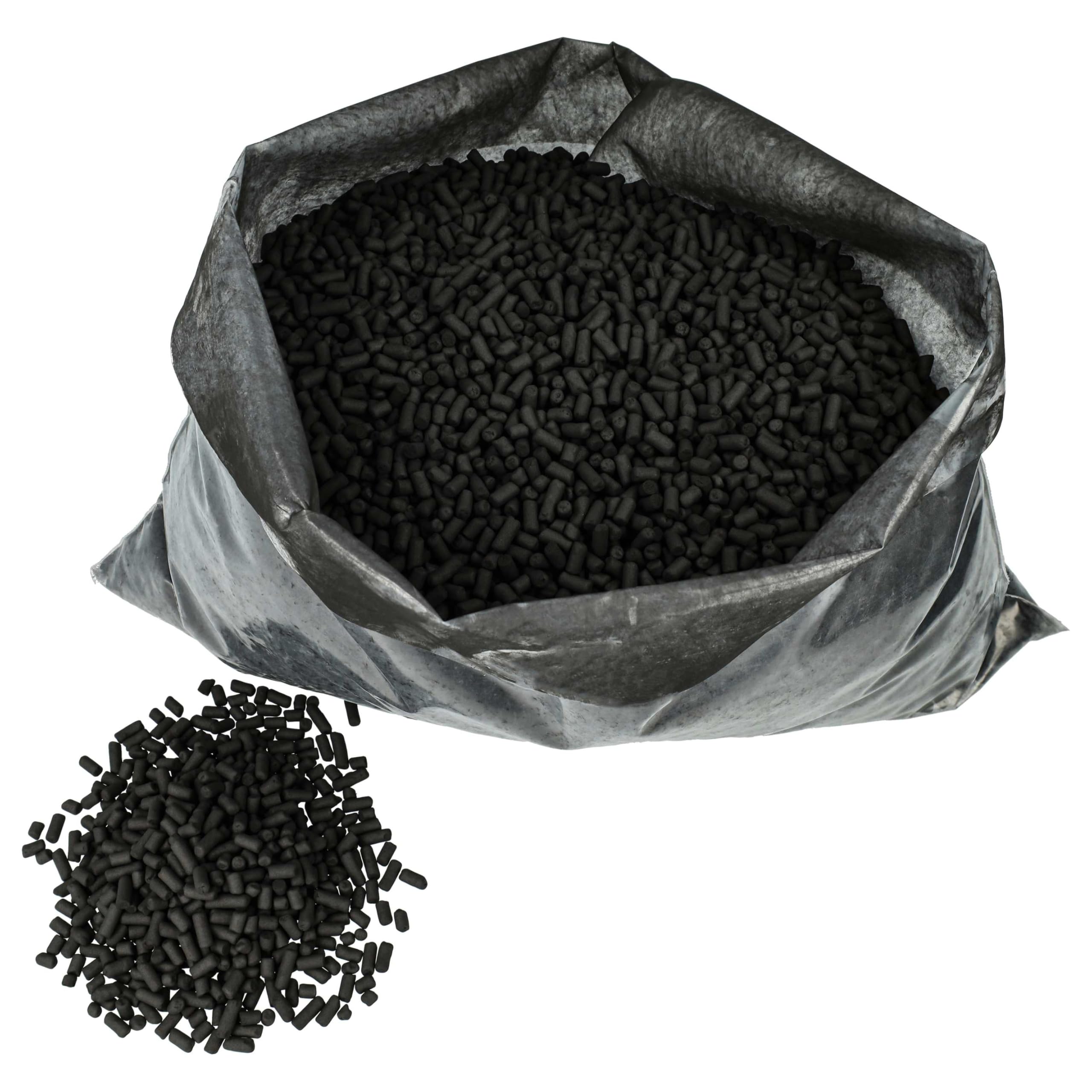 vhbw 5 kg Aktivkohle Pellets Nachfüllpack Ersatz für Berbel 1000875 | 4006513, 1090065 für Dunstabzugshaube - 3 - 4 mm Durchmesser