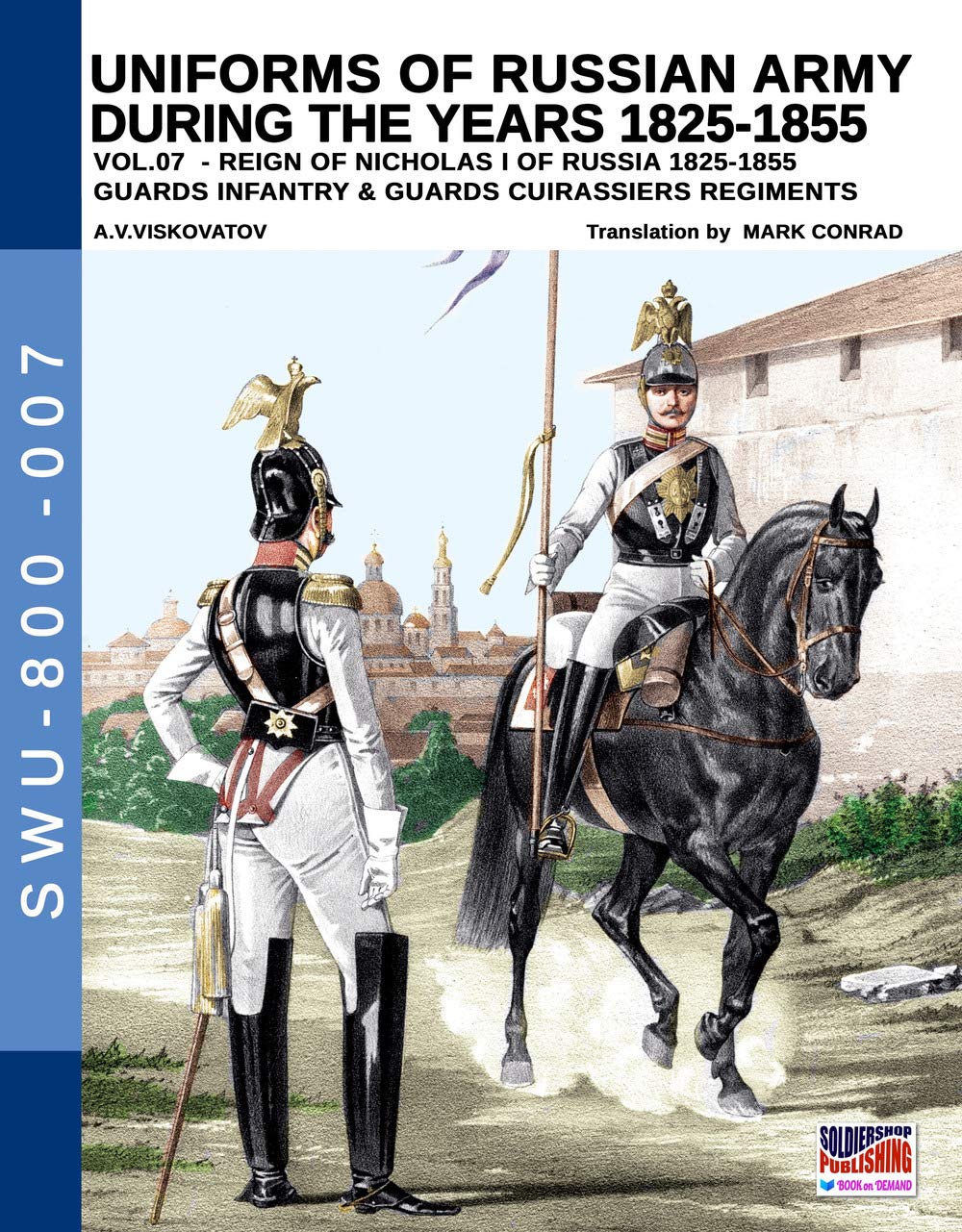 Documentation uniformes russes 1825-1855 pour modélisme figurines figurines garde