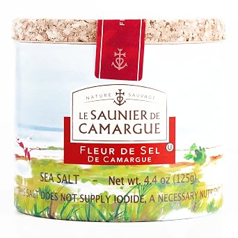 Le Saunier de Camargue Sea Salt 4.4 oz each 4 Items Per Order, not per case