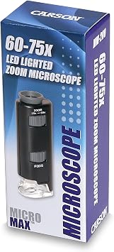 Carson mm Taschen-Microscope LED