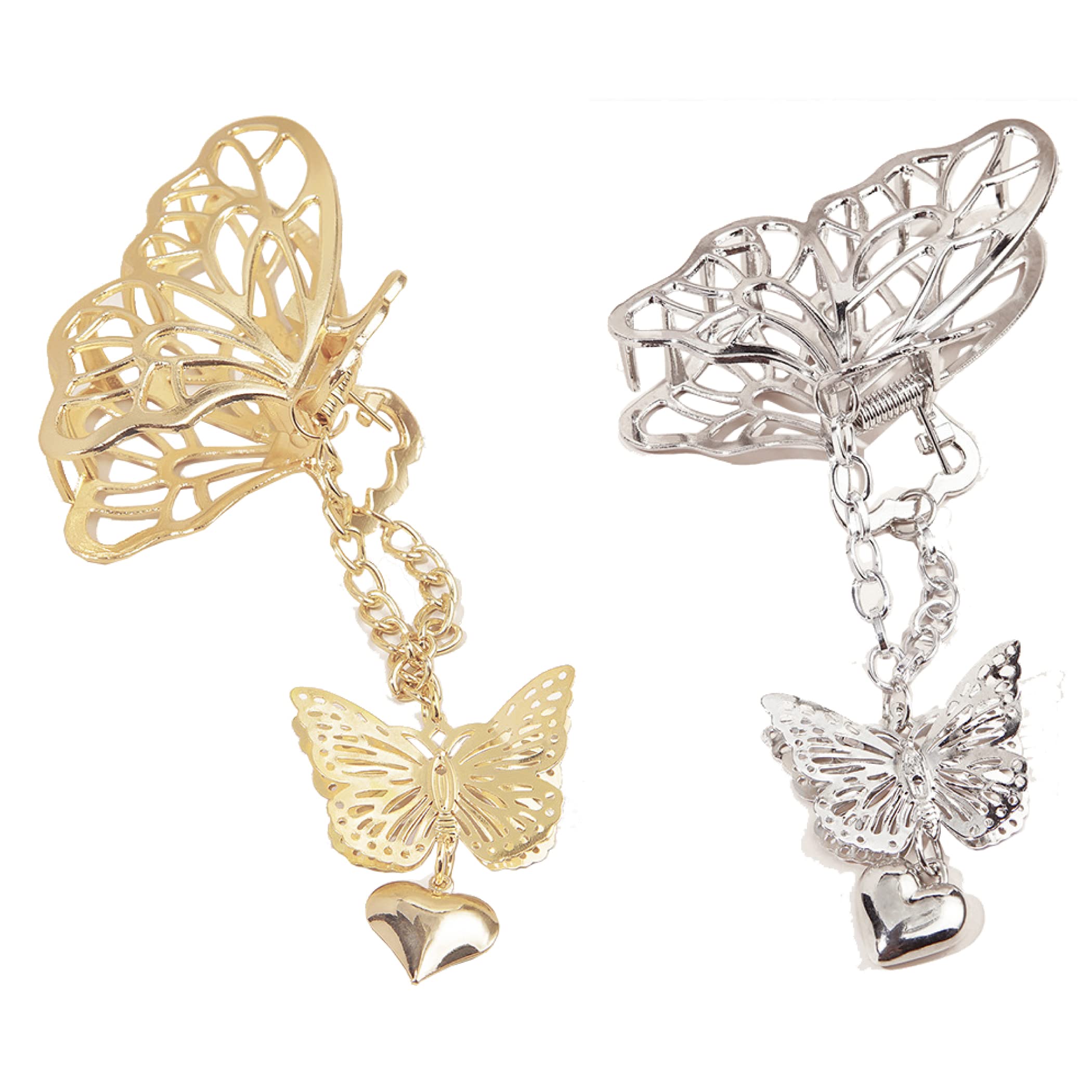 蝶の耳飾り K18/Pt「アミュレット バタフライ」ピアス｜【オレフィーチェ】Orefice