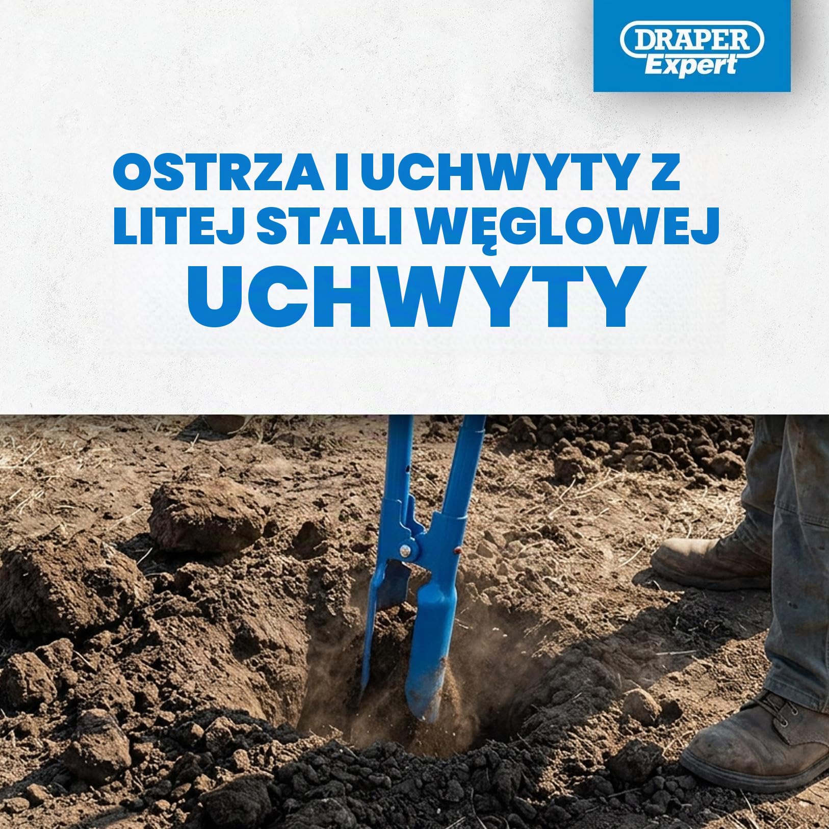 Draper 82429 wytrzymała koparka do otworów słupkowych