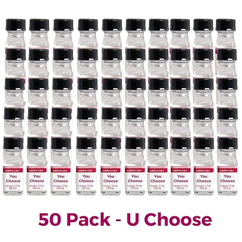 Miniatura 3 de LorAnn SS Flavors - Paquete de 50 botellas de dram 00125 fl oz - 01fl oz que elige los sabores