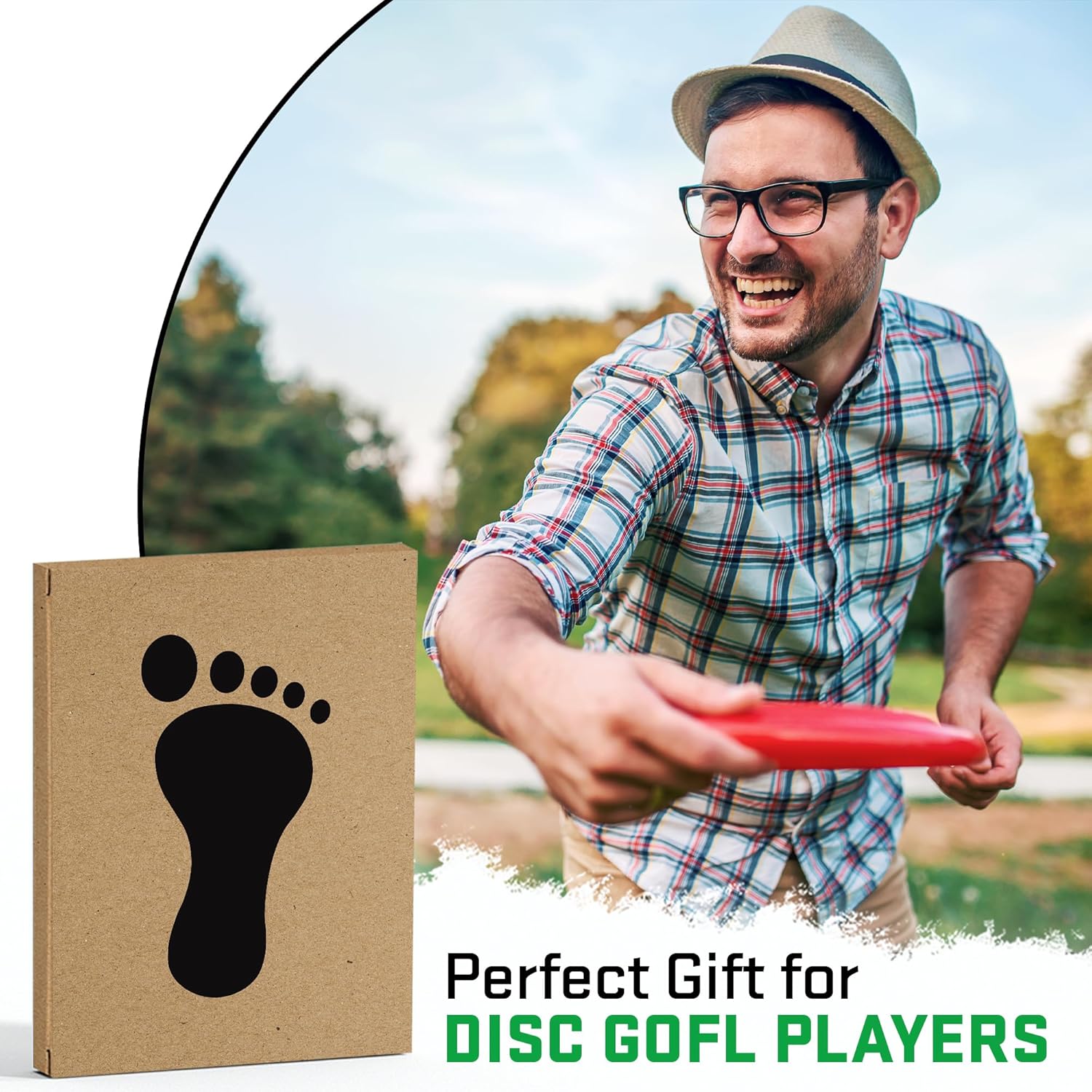 VICRAZY Disc Golf Socks For Men – Funny Disc Golf Gifts, Frisbee Accessories - Christmas Gift, Stocking Stuffers For Men, Dad - Image 4