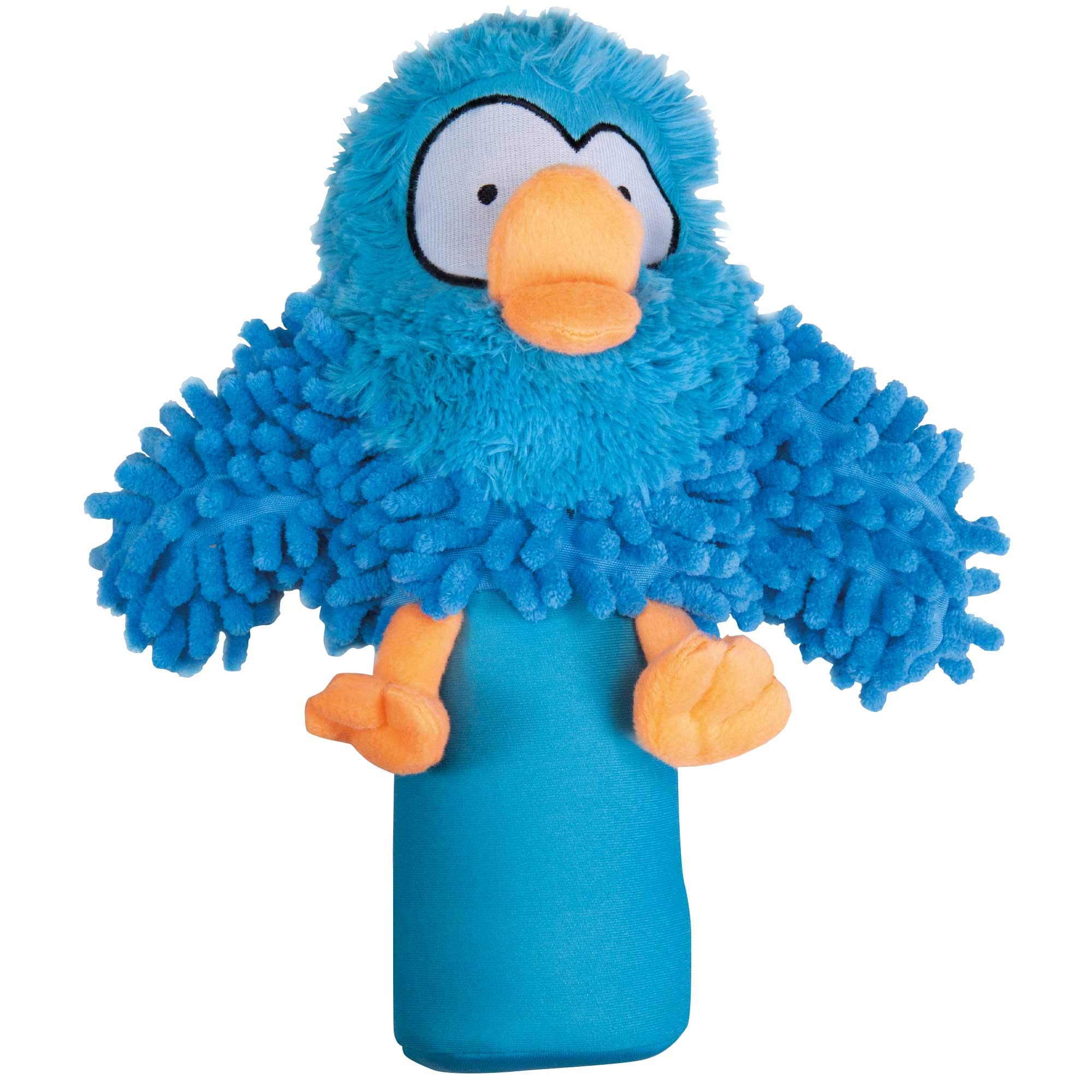 EBI Coockoo - Toy for Pets - Dog - CooCoo Oohoo Bottle Squeaker 27cm Blue