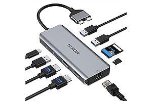 9-in-1 MacBook Pro Docking Station for Enhanced Functionality and Connectivity