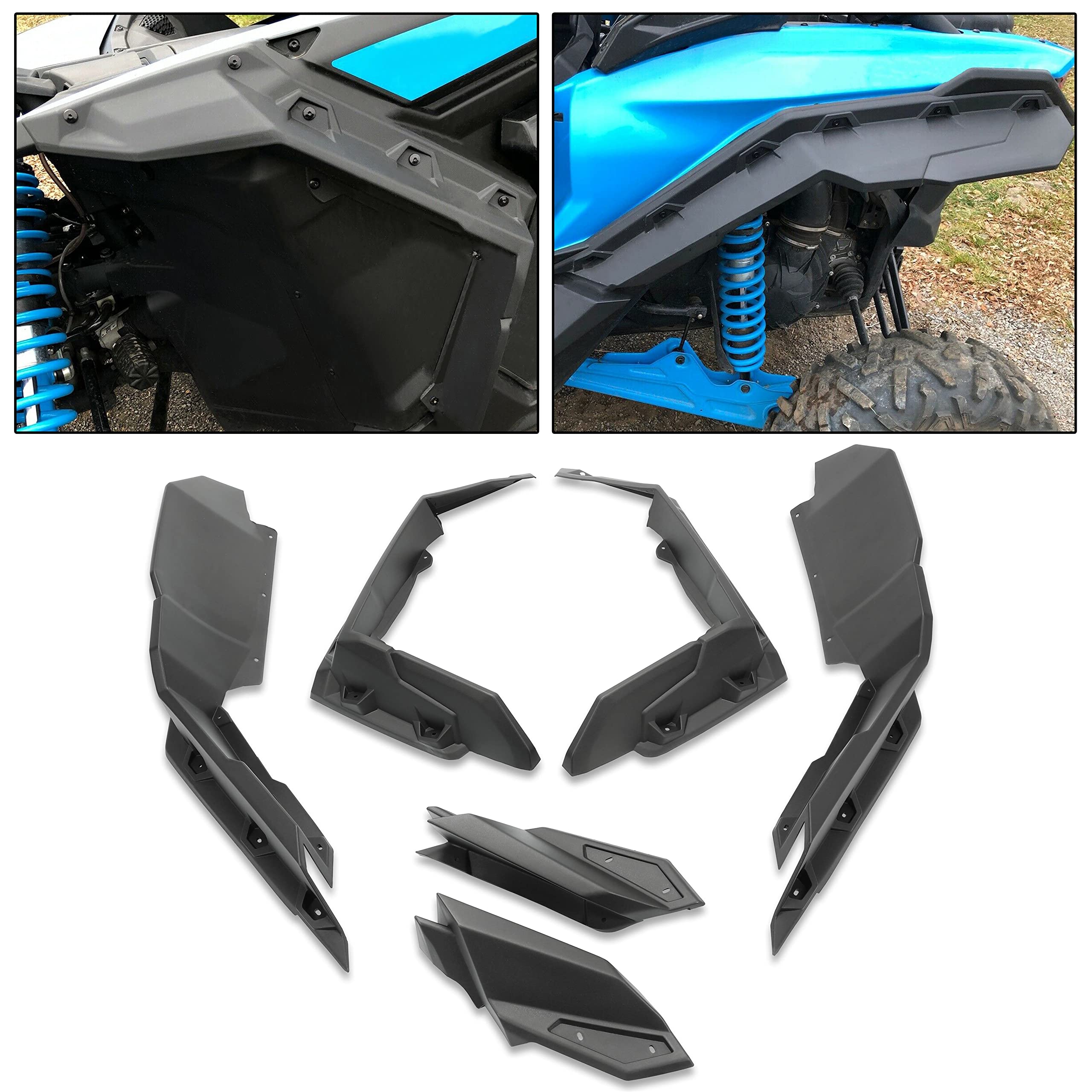 Buy ECOTRIC Fender Flare Compatible with 20172022 Can Am Maverick X3