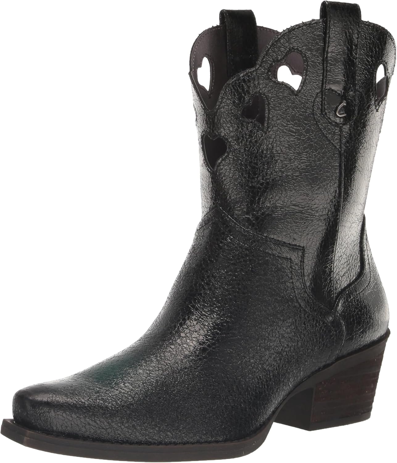 Circus NY by Sam Edelman Women's Jadia Western Boot, Black Metallic, 6