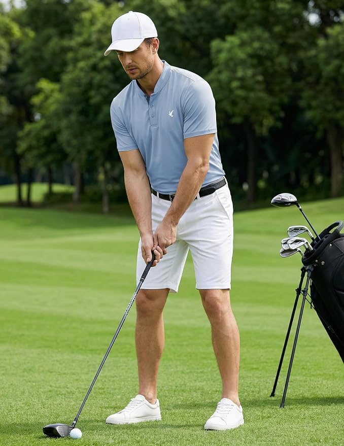 Polo para Hombre JMIERR Manga Corta Secado Rápido miniatura 5