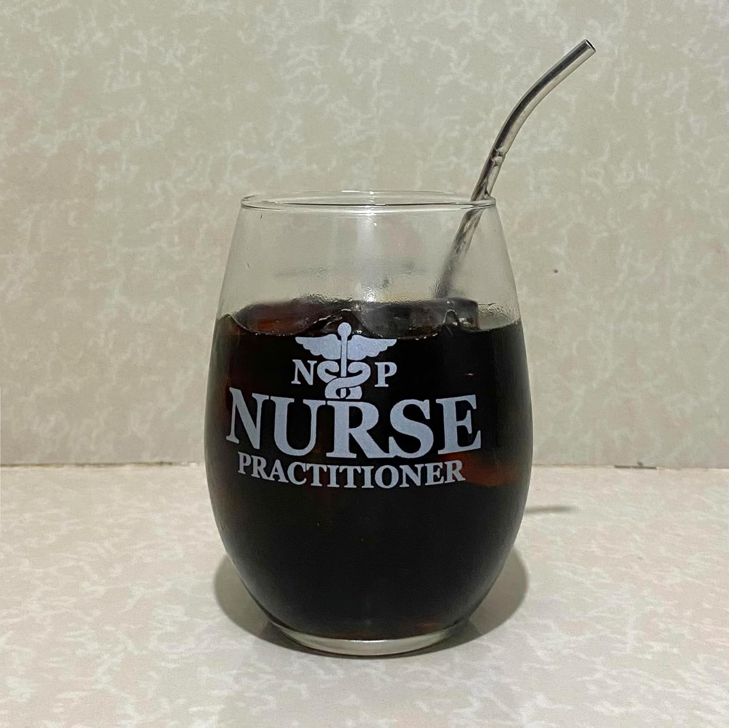 Bad Bananas Nurse Practitioner Gifts - 21 oz Stemless Wine Glass - Nurses Week - Nurse Practitioner Graduation Gifts - Image 6