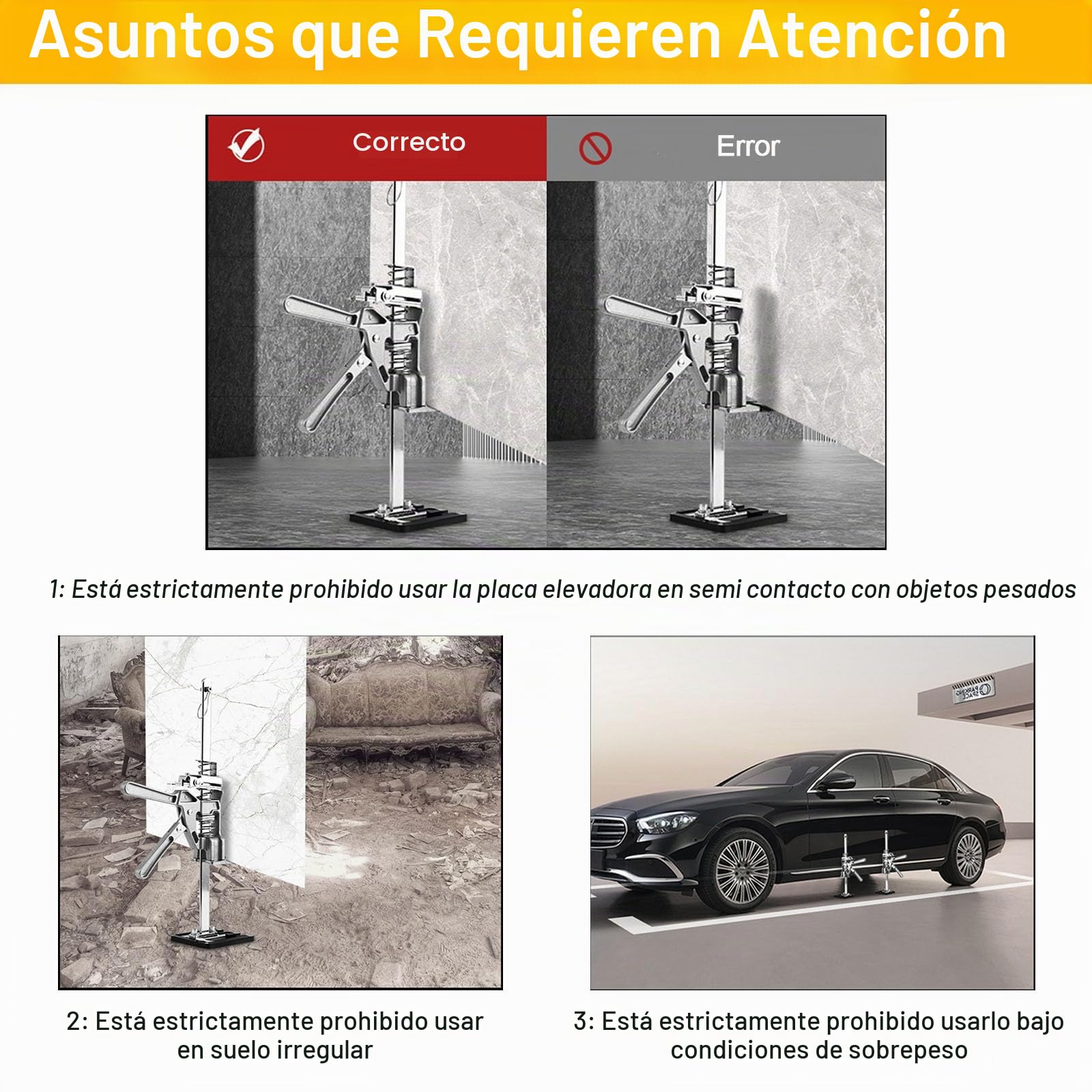 Brazo ahorrador de trabajo,2 piezas Elevador de Tablero de Puertas Duradero Con Escala, Hasta 880 lbs/400 kg, Multifunción Levantador de Azulejos,Para Puertas,Armarios,Azulejos de Pared