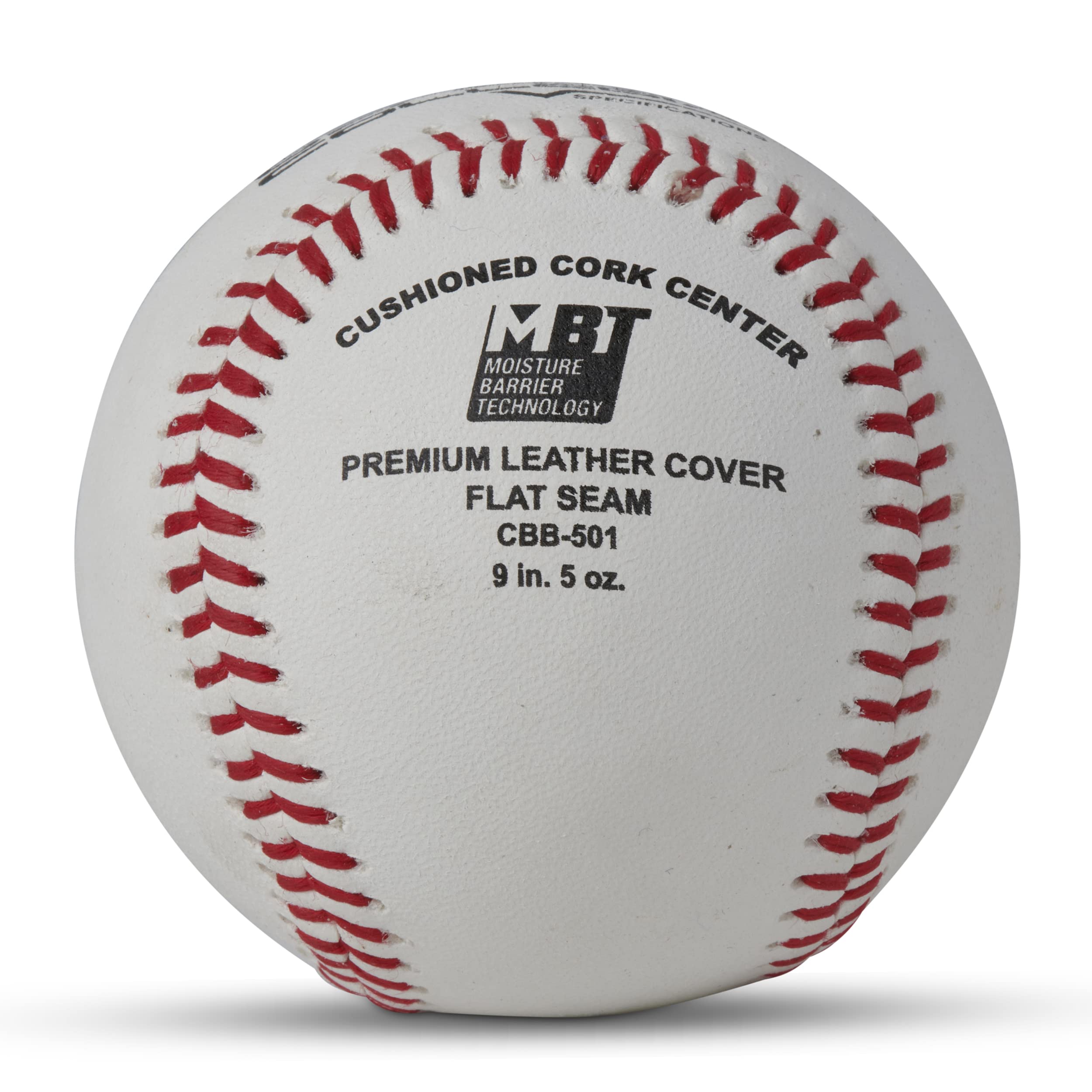 Champro Collegiate Specifications Baseballs with Full Grain Leather, Flat Seam, 12 Pack