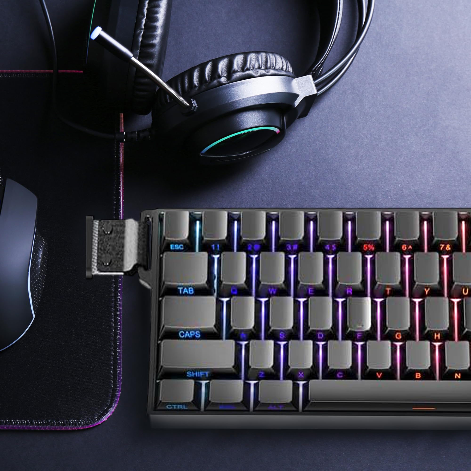 Amazon.co.jp: IYX MU68 Pro ブラック ラピッドトリガー ゲーミング