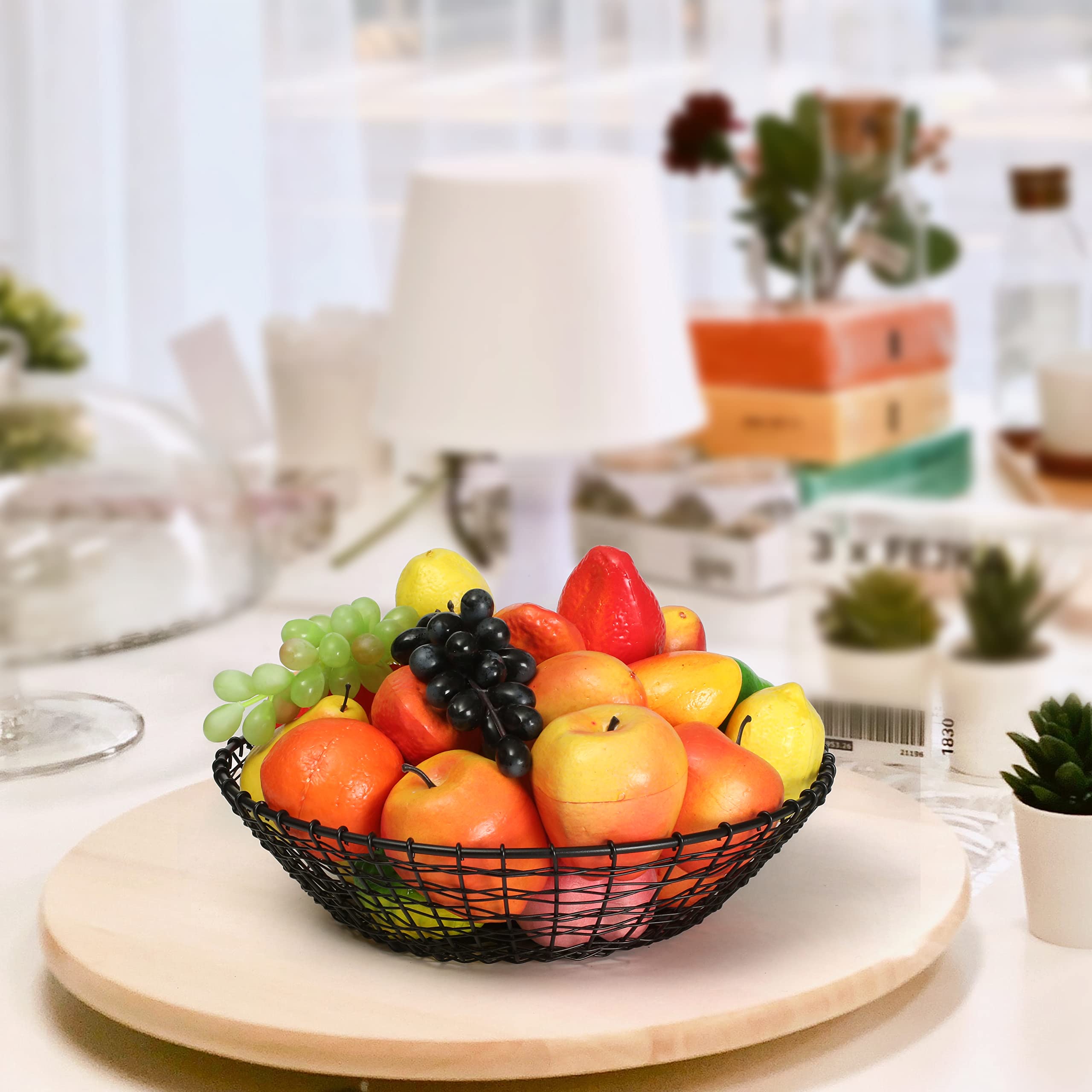 Insalatiera Bloomingville Kristina In Gres - Ø23.5 Cm, Blu, Capacità 2000 Ml, Lavabile In Lavastoviglie - Foto 5