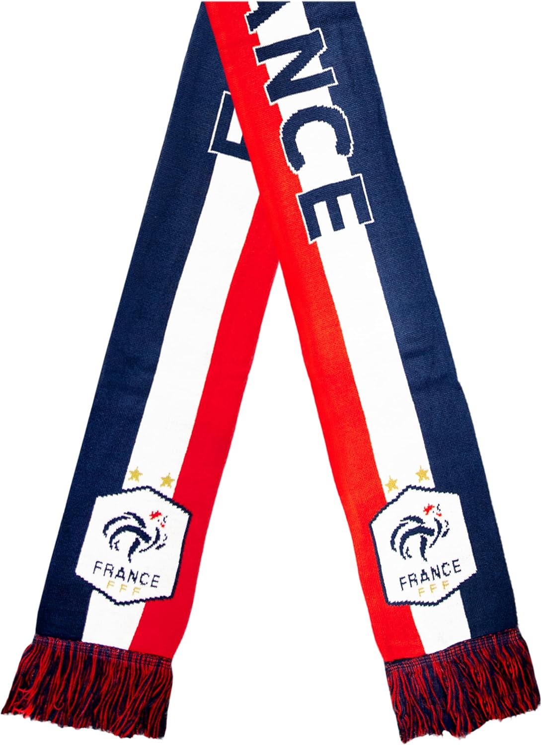 Icon Sports Officially Licensed French Football Federation Scarf - Unisex Adult