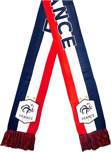 Icon Sports Officially Licensed French Football Federation Scarf - Unisex Adult - FFF38SC